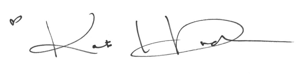 Kate Hudson's Signature